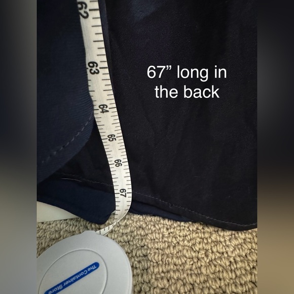 Navy Blue Bodycon Gown with gemstone detail - Picture 9 of 13